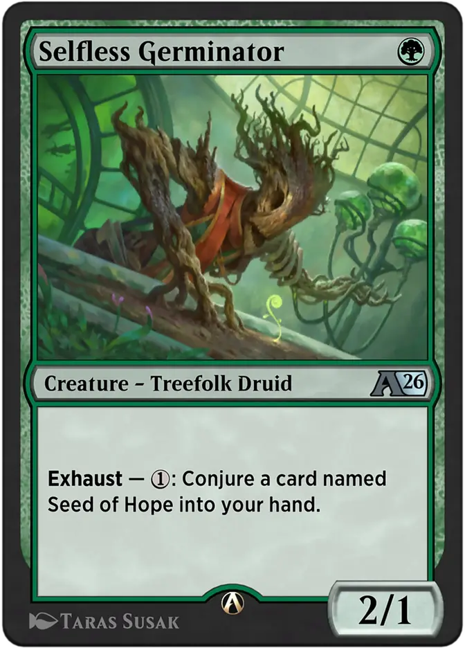 Selfless Germinator