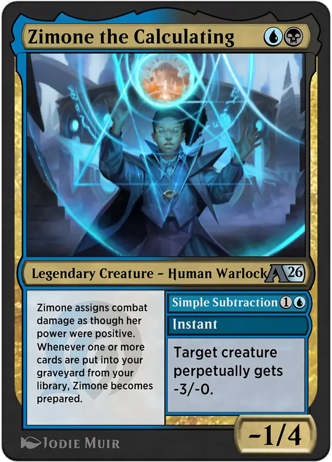Zimone the Calculating